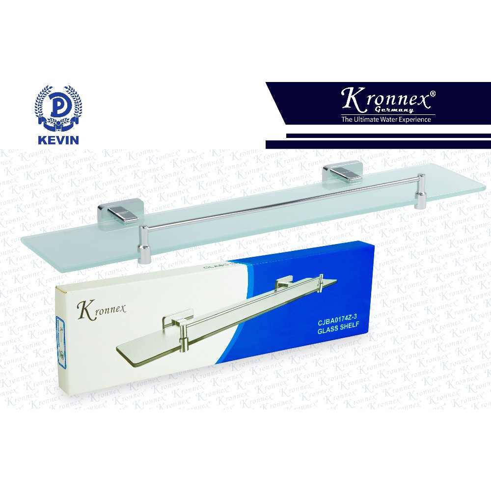 GLASS SHELF SINGLE - KRONNEX