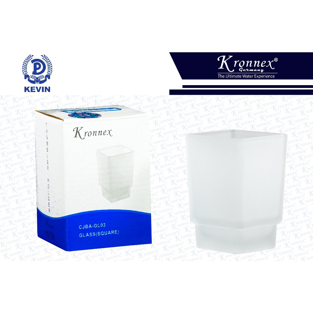 TUMBLER GLASS (SQUARE) -KRONNEX