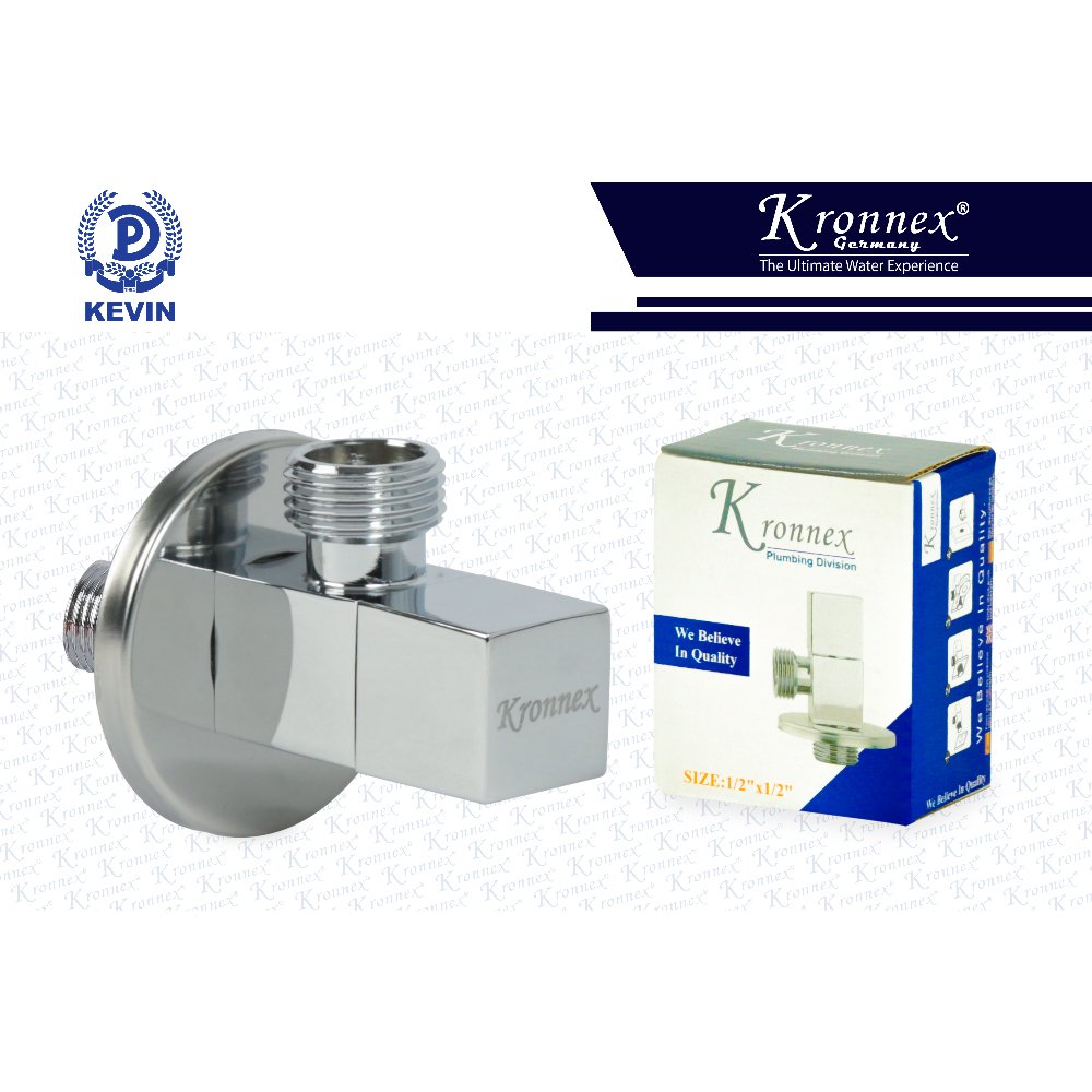 BRASS ANGLE VALVE - KRONNEX