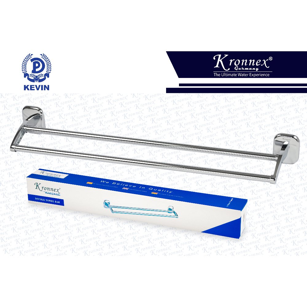 TOWEL BAR DOUBLE OVAL- KRONNEX