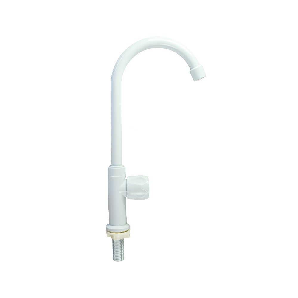 ABS BLUE SINK TAP HIGH NECK HK-F19