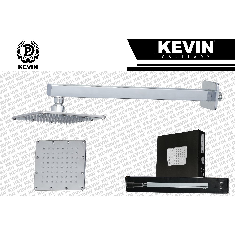 SQ RAIN SHOWER WITH HANDLE